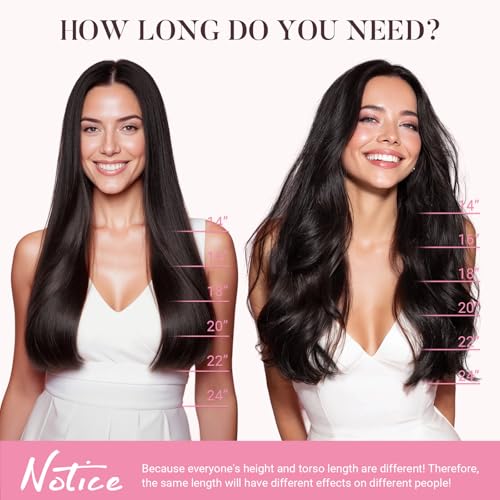 MAXITA Hair Extensions Clip in Human Hair, 120g 7pcs 16 Inch, Balayage Dark Brown Mixed Chestnut Brown Hair Extensions Real Human Hair Remy Natural Straight Hair for Woman