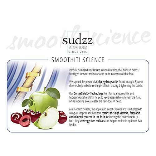 SUDZZFX TAME Smoothing Conditioner ? Hydrating & Moisturizing Hair Treatment ? Frizz Control, Color Safe, Sulfate-Free, Paraben Free ? Conditioner for Dry & Damaged Hair, 33.8 fl oz