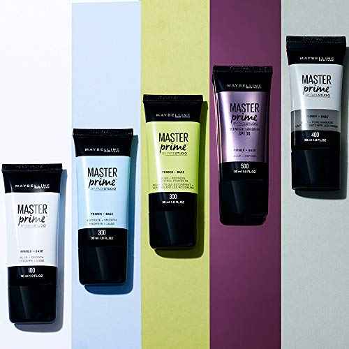 Maybelline New York Facestudio Master Prime Primer Makeup, Blur+ Defend, 1 fl. oz.