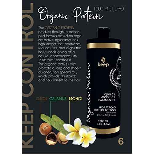 MASK KEEP COSMETICS Reconstructor Reductor 34OZ | Organic Protein | Brazilian Keratin Treatment | Progressive Straightening | Hair Volume Reduction | 100% Hair Straight | Nofrizz