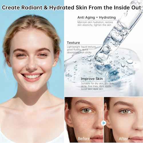 Buffet Peptides Serum For Face, 30ML Multi Peptide Face Serum For Anti-aging, Moisturizing, Fine Lines & Acne.