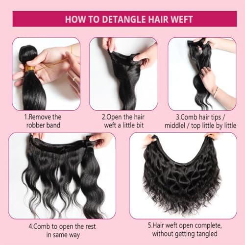 10A Straight Bundles Human Hair 20 22 24 Inch Straight Hair 3 Bundles Unprocessed Brazilian Virgin Human Hair Extension Double Weft Natural Black