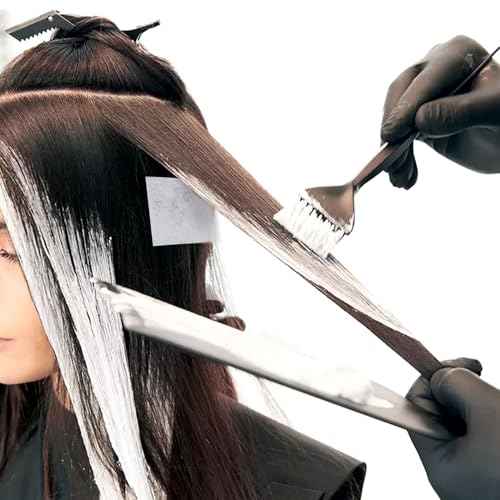 100pcs Perm Paper for Hair, Heat-Resistant End Tissue for Hair Perm, Disposable Curling Paper for Salon Shop- White