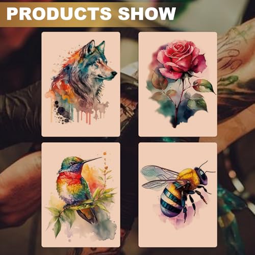Tattoo Skin Practice - Jconly 10Pcs Blank Tattoo Fake Skin Double Sides Tattoo Practice Skin 7.4x5.6" Tattooing and Microblading Eyebrow Practice Skin for Beginners and Experienced Artists