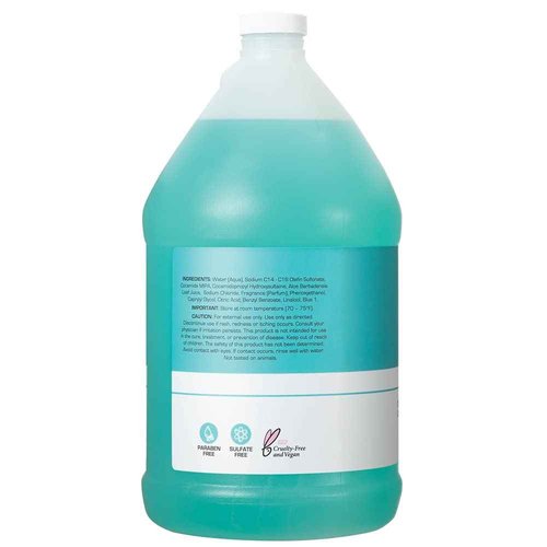 Ginger Lily Farms Club & Fitness Body Wash + Shampoo + Conditioner Bundle, Ocean Breeze, 1 Gallon Each