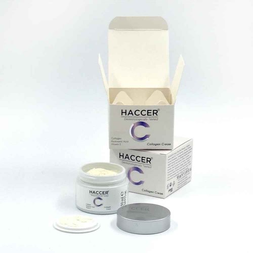 Natural Collagen Cream 50 ml - Natural Skincare, Deep Moisturizing, and Anti-Aging Solution, Snail, E Vitamin, Hyualanic acid