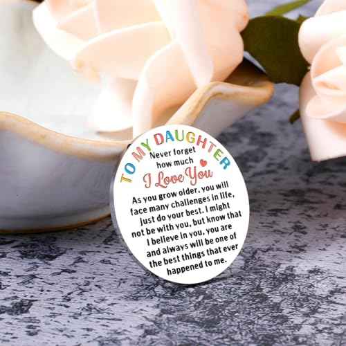 Stocking Stuffers for Teen Girls, Novelty Girls Accessories Pocket Hug, White Elephant Gifts, Inspirational To My Daughter from Mom Dad, Proud of You Present, Christmas Stocking stuffers Teens