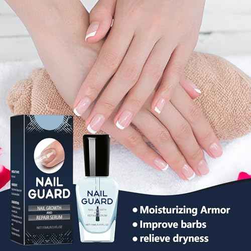 Onyxoguard Nail Growth And Repair Serum, Nail Growth and Strengthener Essence For Thin Nails And Growth, Nail Growth Serum, Onyxoguard Serum (2PCS), White