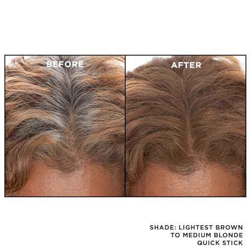 EVERPRO Gray Away Root Touchup Quick Stick, Lightest Brown/Medium Blonde, 0.1 Oz