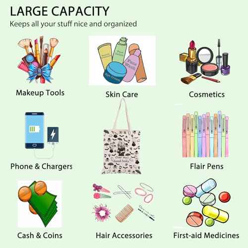 FOTAP TV Show Inspired Makeup Bag TV Show Movie Merch Cosmetic Bag AD Fans Gift Over my dead body Makeup Bag (dead body tote)