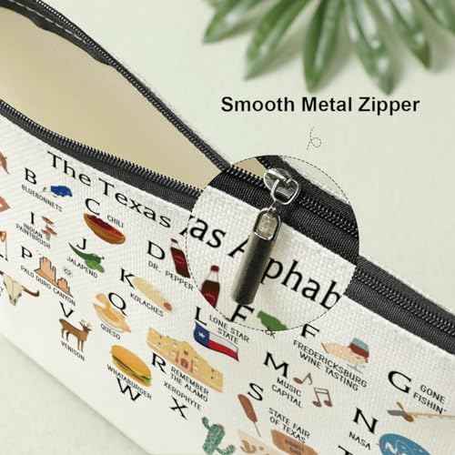 Cute Texas State Souvenirs Gifts Makeup Bag Texas Themed Gifts for Women Her Sister Daughter Mom Friends Coworkers Aunt Niece Friendship Birthday Christmas