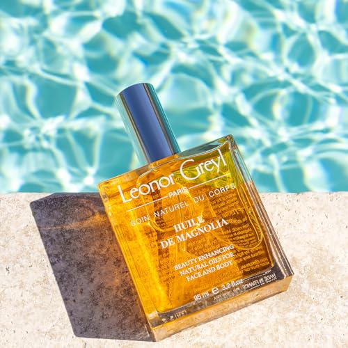 Huile De Magnolia by Leonor Greyl - Beauty Enhancing Natural Oils For Face And Body. 97% Natural Ingredients. Vegan. 3.2 oz Made in France.