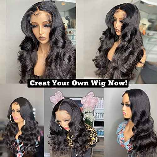 Wig Cap with Guideline Map for Wig Making, Stretchable Mesh Dome Caps with 1 Elastic Band and 4 Wig Combs for Beginners Sewing Wig (Medium: 21"-22", 4 * 4 Closure)