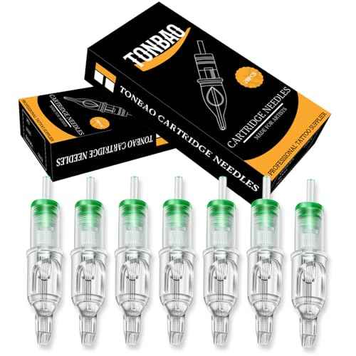 Tattoo Cartridges Needles - 40pcs Assorted Disposable Tattoo Needles Cartridge Magnum #12 5M1 7M1 9M1 11M1 Mixed 0.35mm for Tattoo Artists