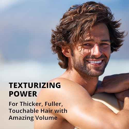 Texturizing Sea Salt Spray ? Adds Instant Volume, Texture & Thickness, Dead Sea Salt & Ginseng Root for Hair Strength & Health, Natural Beach Wavy Style for Men & Women | 8.5 oz