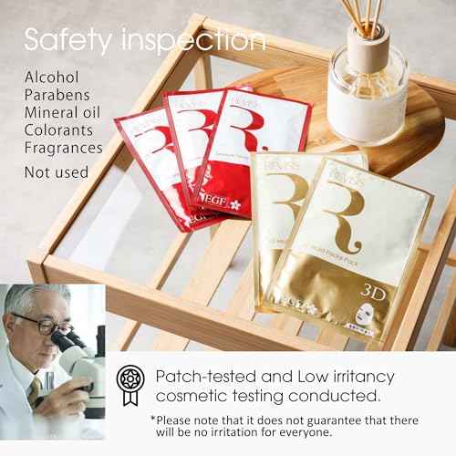 Moisture Facial Mask+ (10sheets) collagen, hyaluronic acid, placenta extract and cherry blossom extract, Made in Japan