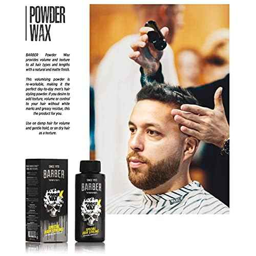 BARBER MARMARA Hair Powder Men 20gr - Matt Effect Styling Powder for Women & Men