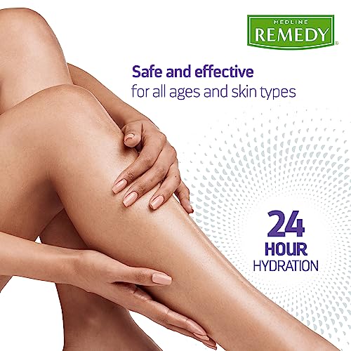 Medline Remedy Clinical Skin Cream, Nourishing Formula for Dry Skin, 2 oz., Pack of 24