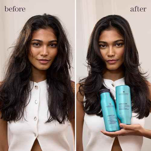 Pureology Strength Cure Conditioner - For Damaged or Color-Treated Hair, Reduces Breakage, Strengthens & Softens, With Sulfate-Free Formula, Vegan