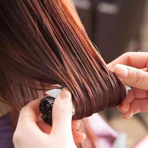 100pcs Perm Papers for Hair, High Temperature Resistant Perm End Papers for Rollers, Disposable Salon Wrapping Paper for Home, Professional Hot Cold Hair Perms