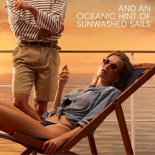 VACATION ¡°GRAND CUV?E¡± Eau de Toilette Sunscreen, Amber Vanilla Perfume for Women & Men, Unisex Summer Scent with Argan, Peach, Cedarwood & Vanilla Bean, 1 Fl. Oz.