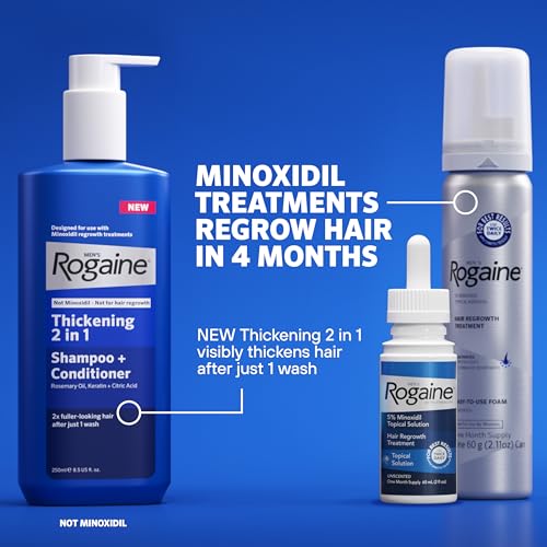 Men¡¯s Rogaine 5% Minoxidil Topical Foam, One Month Supply