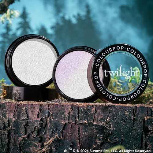 ColourPop x Twilight Super Shock Highlighter Makeup - High-Pigment, Cr?me-Powder Face Makeup - Buildable & Blendable Formula with a Unique Bouncy Texture - Vampire Skin (0.15 oz)