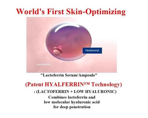 WHITESILK Ultimate Youth Elixir : LACTOFERRIN (liposome), Micro-Peptide C3™ & Volufiline with HyalFerrin™ Technology Face Serum (40ml / 1.32oz)