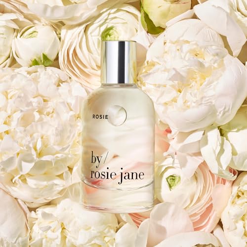 By Rosie Jane Eau De Parfum Spray (Rosie) - Clean Perfume for Women - Non-Toxic Body Mist with Notes of White Musk & Sweet Rose - Paraben, Sulfate & Phthalate Free (50ml)
