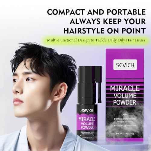 SEVICH Hair Styling Powder For Men & Women | Hair Powder For Instant Volume & Texture | No Greasy Residue | 360¡Æ Spray Design 0.14oz/4g