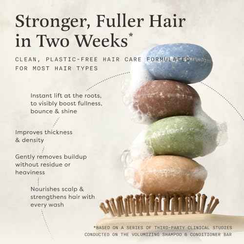The Earthling Co. Shampoo Bar - Promote Hair Growth, Strengthen & Volumize All Hair Types - Paraben & Sulfate Free formula with Natural, Vegan Ingredients (Vanilla Coconut, 3 oz)