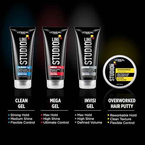 L'Oreal Paris Studio Line Overworked Hair Putty, 1.7 oz.