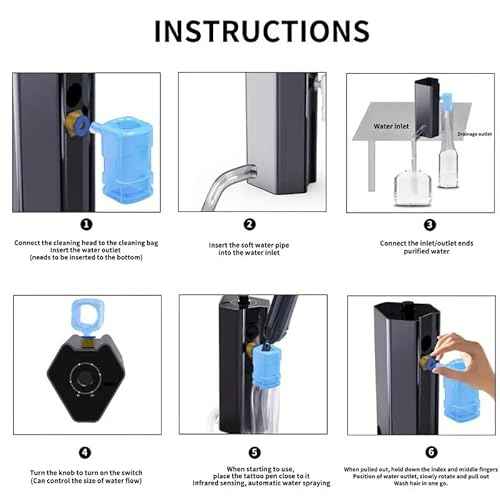 Tattoo needle cleaner single-use mouth£¬Disposable consumables for tattoo needle cleaning machine£¬Disposable needle nozzle