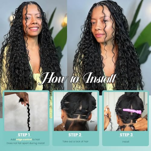 Human Braiding Hair 30 Inch Water Wave Bulk Human Hair for Braiding No Weft 12A Brazilian Virgin Curly Human Hair Extensions for Boho Braids Wet and Wavy Human Hair Braiding Hair 2 Bundles/Pack 100G