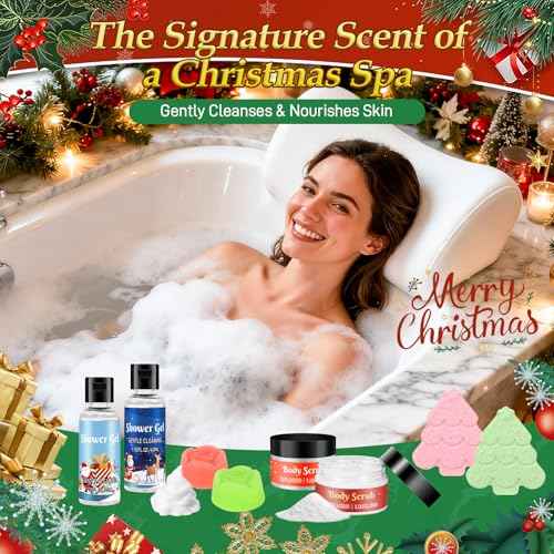 Silvercell Advent Beauty Calendar 2025 Christmas Gifts for Women, Advent Calendar for Teen Girls Bath and Body Gift Set, 24 Days of Christmas Surprise Box Spa Gifts for Women & Teen Girls