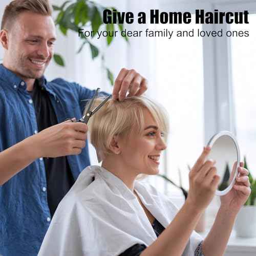 Hair Cutting Scissors Shears Kits, Professional Haircut Scissors Set with Thinning Shears, Stainless Steel Barber Scissors for Men, Women Kids Salon