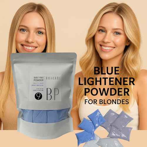Professional Dust-Free Hair Bleaching Powder, Premium Lightener for Salon Use, 500g 16.9 Fl oz. Bond Enforcing Little Damaged to Hair. Beauty Salon, Hair Salon.