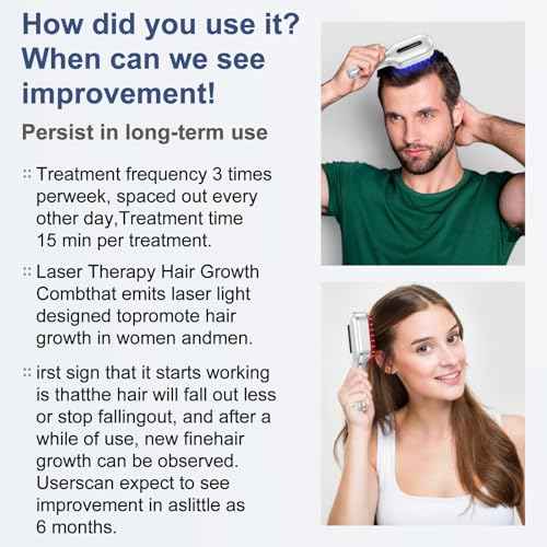 Laser Therapy Hair Growth Comb,FDA Cleared laser comb for hair growth,Red Light Electric Scalp Massager
