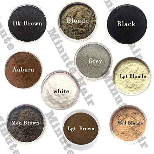 Hair Building Fibers , Hair Loss Concealer Black 57 Grams (2 oz) Minute Refill are compatible with all hair fiber applicator bottles