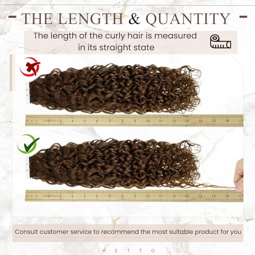 Hetto Curly Tape in Hair Extensions Human Hair Curly Black Tape in Hair Extensions Real Human Hair Tape in Extensions Natural Curly Black Hair Extensions Invisible 20 Inch 20Pcs 50g #1 NW