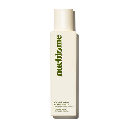 Nuebiome The Biotic Glow Ferment Essence, Alcohol-Free Face Essence, Gentle Exfoliant for Blackheads, Enlarged Pores, Wrinkles & Fine Lines; 128 mL