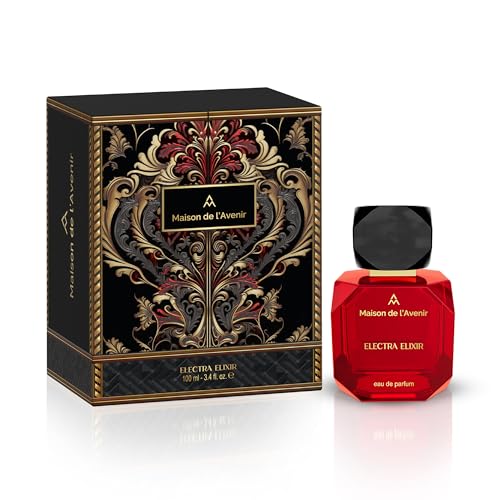 Maison de l'Avenir Electra Elixir ? ELIXIR COLLECTION | Classic Floral Chypre | Unisex Cologne & Perfume | Natural & Essential Oils | Eau de Parfum (48 Hours) | Made in UAE | 100ml / 3.4 fl. oz.