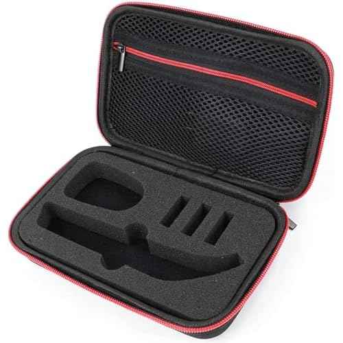 LinMei Travel Trimmer Case Compatible with One Blade QP6510/70 QP6520/70 Pro Wet Dry Electric Shaver Hard Portable Storage Carrying Case for Shavers and Accessories