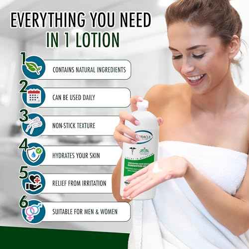 GLY MIRACLE Moisturizing Body Cream Lotion, 16 ounce - Non-Greasy Skin Humectant for Extremely Dry Skin, Hands, Body, and Feet, Fragrance-Free with Pure Glycerin for Nourishing Hydration.