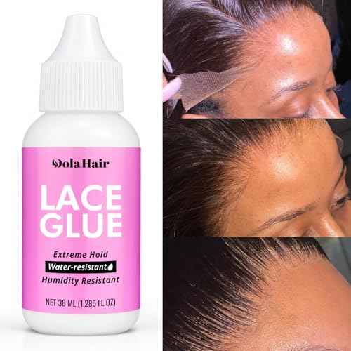 Dolahair Wig Glue Spray for Front Lace Wig Lace Melting Spray for Wigs Melting Spray Lace Bond Spray Lace Glue Kit Wig Install Kit