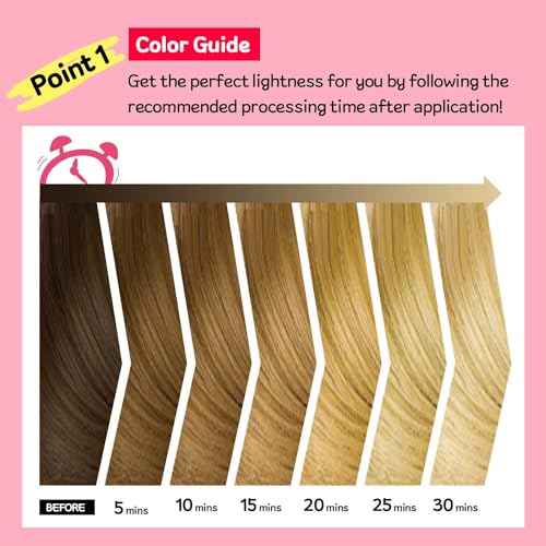 eZn Highlight Hair Bleach Kit, 4.23oz Korean Cruelty-Free Hair Lightener, Lifts Up to 6 Levels, Includes Tint Tray, Brush, and Complete Lightening System