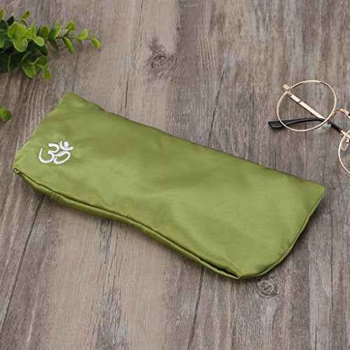 Yoga Eye Pillow Silk Cassia Seed Lavender Relaxation therapy, 24x11cm(9.45x4.33in)