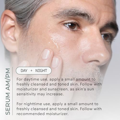 COSMEDIX Simply Brilliant 24/7 Brightening Face Serum - Exfoliating Facial Serum for Fine Lines, Wrinkles & Uneven Skin Tone - Gentle Firming Skincare for Brighter-Looking Skin & Natural Glow