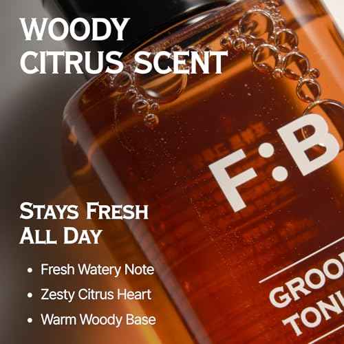 [Forbeaut] Grooming Tonic Hair Wax ? Long-Lasting Volume, Woody Citrus Scent, Lightweight Hold, Water-Based Styling for Natural Glossy Finish ? For Men¡¯s Hair Styles 220ml / 7.43 fl.oz