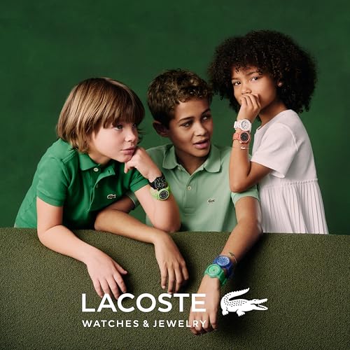 Lacoste LC33 Kids and Teens Digital Watch ? 34mm Case, Digital Display with Day/Date, Alarm, Stopwatch, Countdown Timer and Backlight, Fun and Modern Design